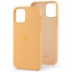 Чохол для iPhone 12 / 12 Pro Full Silicone case cantaloupe