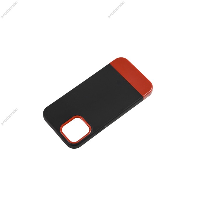 Чохол для iPhone 12/12 Pro Bichromatic black/red