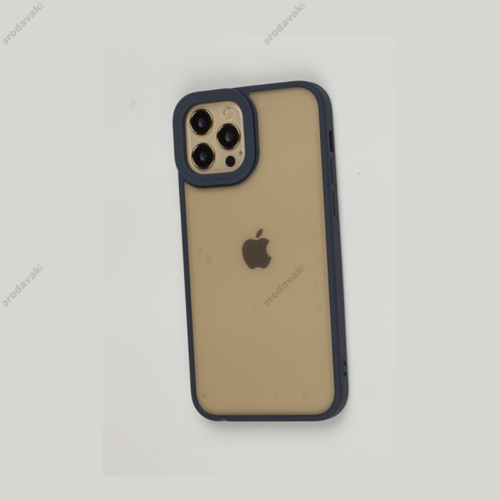 Чохол для iPhone 12 / 12 Pro Totu Q series dark gray
