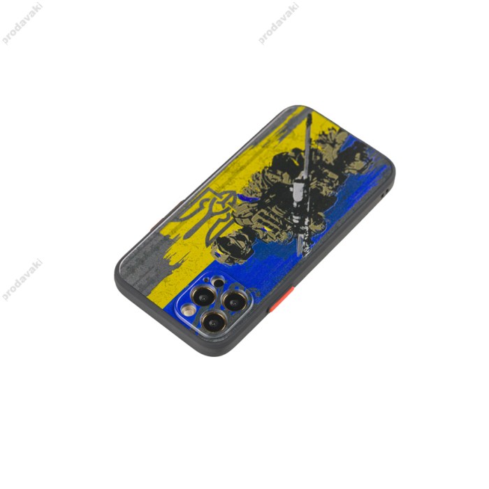 Чохол для iPhone 12 Pro WAVE Ukraine Shadow Matte courageous