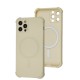 Чохол для iPhone 12 Pro WAVE Silk Touch WXD MagSafe white