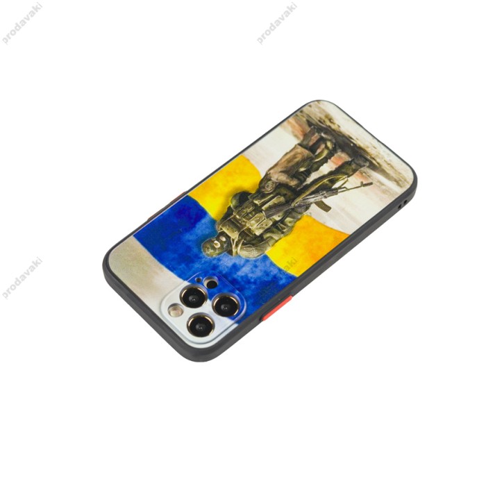 Чохол для iPhone 12 Pro WAVE Ukraine Shadow Matte protector of children
