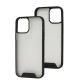 Чохол для iPhone 12 / 12 Pro Space transparent / чорний