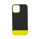 Чохол для iPhone 12 / 12 Pro Bichromatic black / yellow