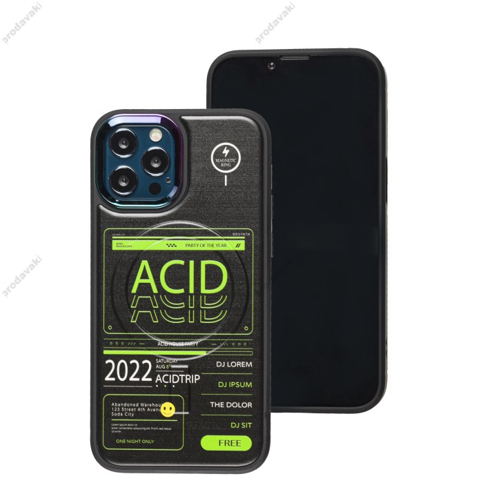 Чохол для iPhone 12 / 12 Pro MagSafe Funny pictures acid