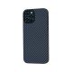 Чохол для iPhone 12/12 Pro Carbon MagSafe blue
