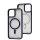 Чохол для iPhone 12 / 12 Pro WAVE Ardor MagSafe deep purple