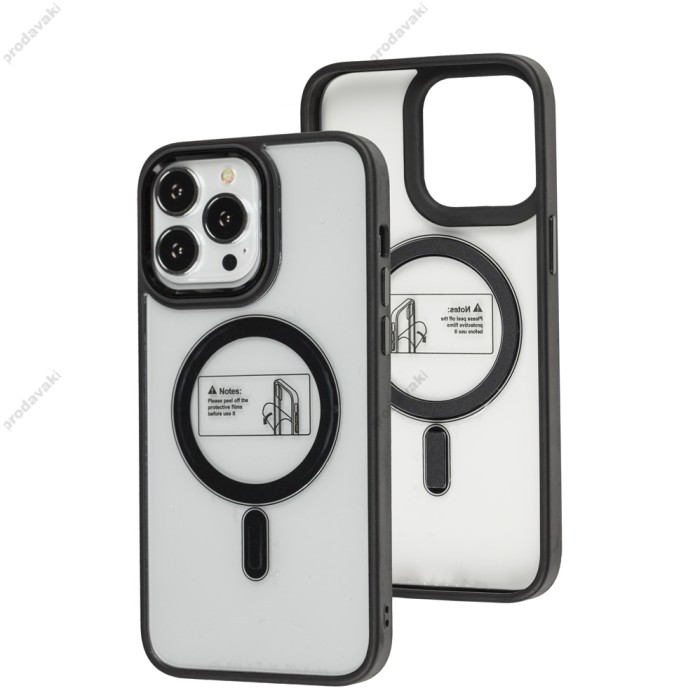Чохол для iPhone 12 / 12 Pro Metal Bezel MagSafe deep purple