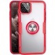 Чохол для iPhone 12 / 12 Pro Deen CrystalRing із кільцем червоний