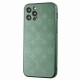 Чохол для iPhone 12 Pro glass LV зелений
