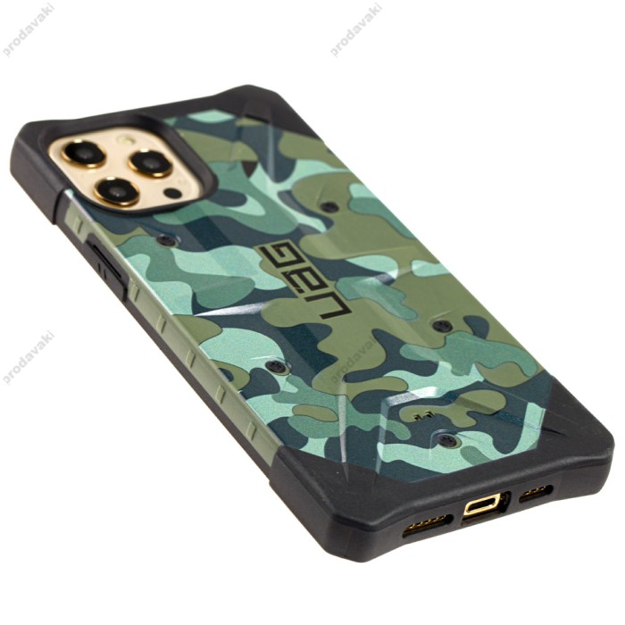 Чохол для iPhone 12 Pro Max UAG Pathfinder ударостійкий зелений хакі