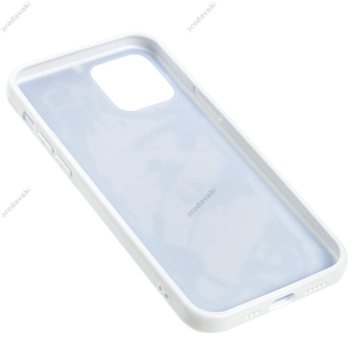 Чохол для iPhone 12 Pro Max Sneakers Brand jordan синій/білий