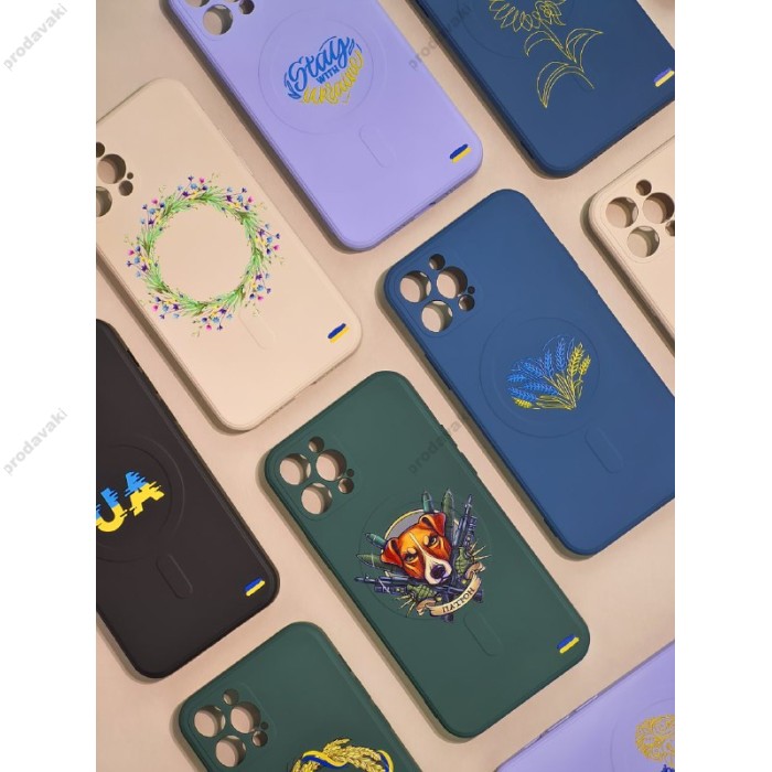 Чохол для iPhone 12 Pro Max WAVE Ukraine with MagSafe stay with ukraine