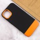 Чохол для iPhone 12 Pro Max Bichromatic black/orange
