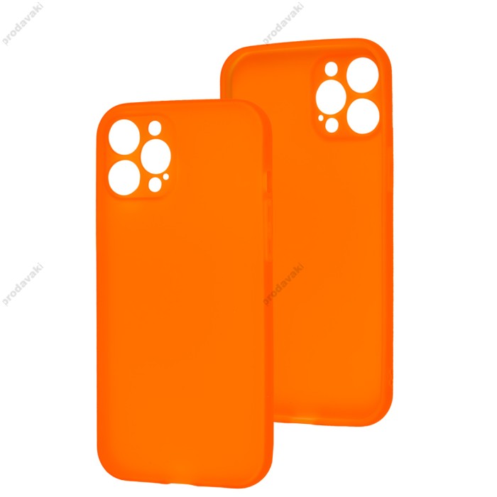 Чохол для iPhone 12 Pro Max Acid color orange
