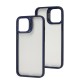 Чохол для Iphone 12 Pro Max Extreme drops crystal glass blue