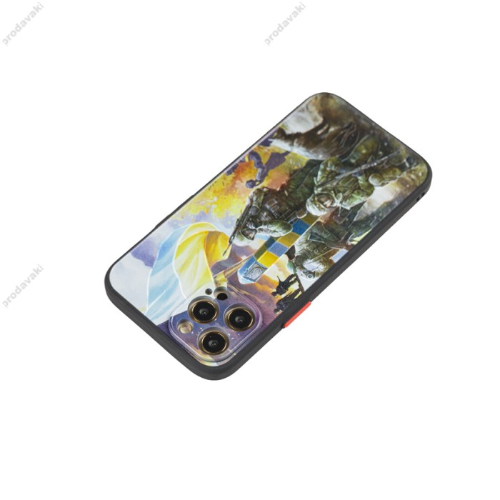 Чохол для iPhone 12 Pro Max WAVE Ukraine Shadow Matte defenders of ukraine