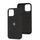 Чохол для iPhone 12 Pro Max New silicone case black
