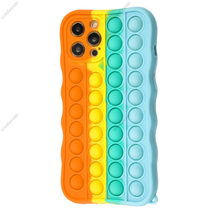 Чохол для iPhone 12 Pro Max Pop it colors антистрес дизайн 3