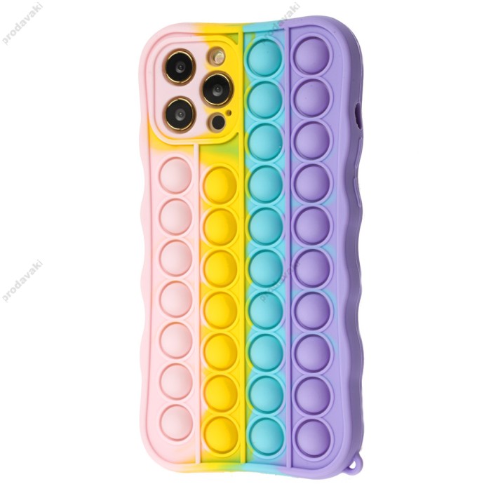 Чохол для iPhone 12 Pro Max Pop it colors антистрес дизайн 2