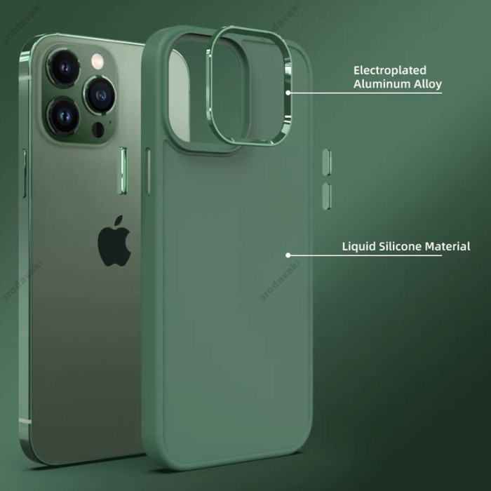 Чохол для iPhone 12 Pro Max Bonbon Metal style dasheen