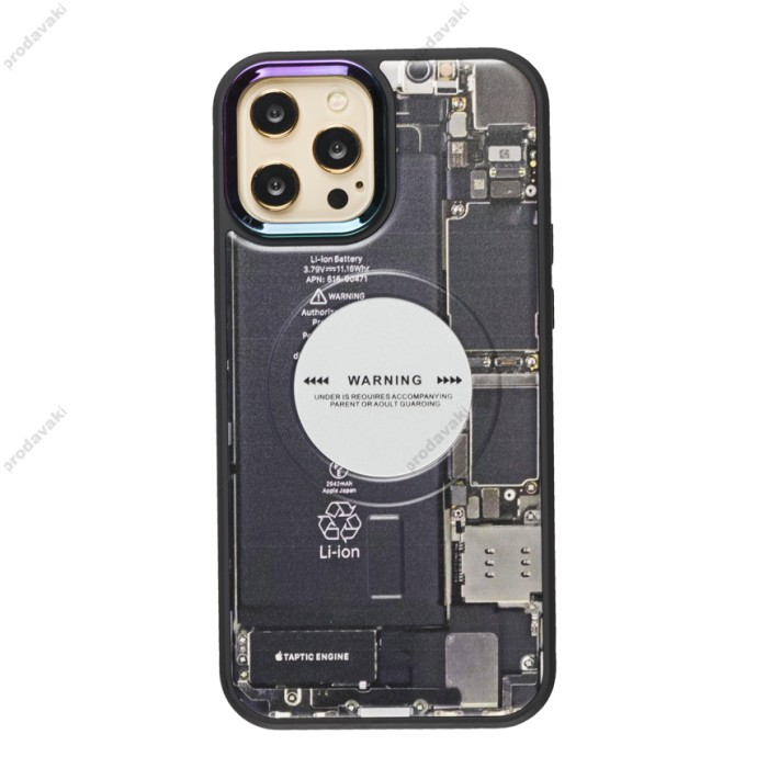 Чохол для iPhone 12 Pro Max MagSafe Funny pictures phone heart