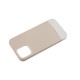 Чохол для iPhone 12 Pro Max Bichromatic grey-beige / white