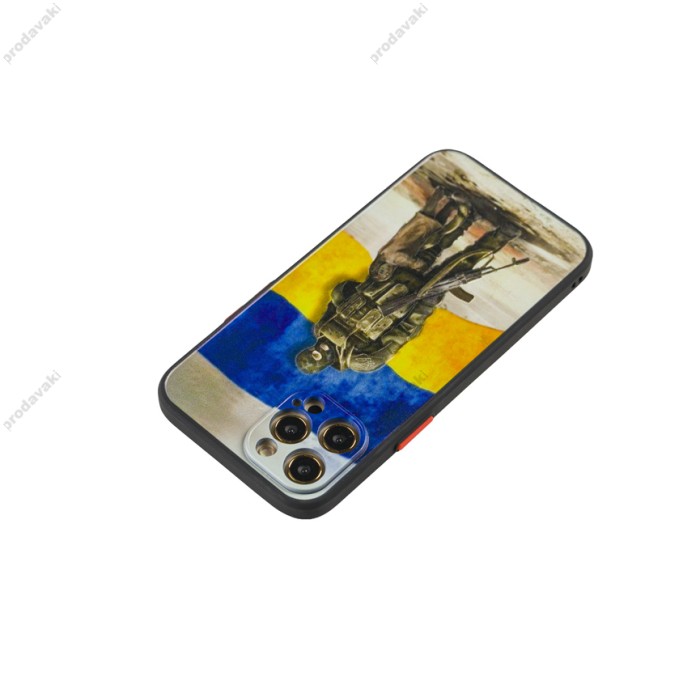 Чохол для iPhone 12 Pro Max WAVE Ukraine Shadow Matte protector of children