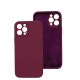 Чохол для iPhone 12 Pro Max Lakshmi Square Full camera бордовий / plum