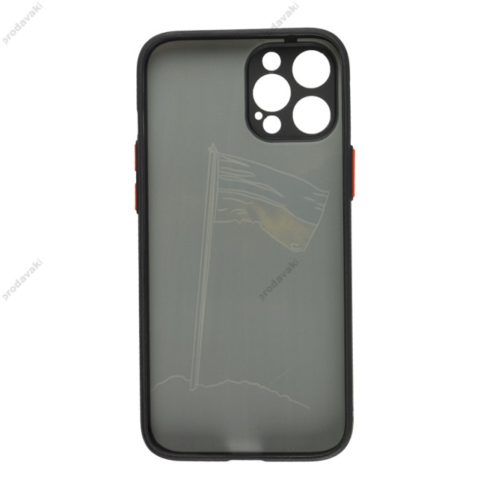 Чохол для iPhone 12 Max WAVE Ukraine Shadow Matte to victory