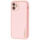 Чохол для iPhone 12 Leather Xshield pink