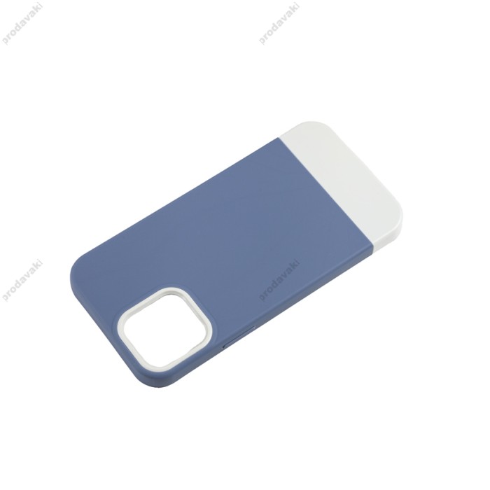 Чохол для iPhone 12/12 Pro Bichromatic blue/white
