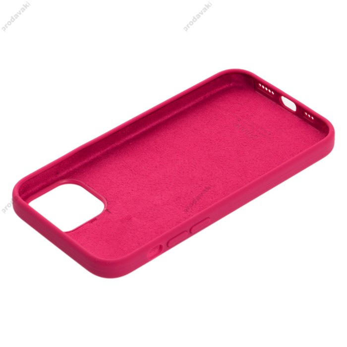 Чохол для iPhone 12/12 Pro Silicone Full червоний / rose red