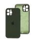 Чохол для iPhone 12 Pro Silicone Slim Full camera cyprus green