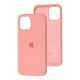 Чохол для iPhone 12 mini Silicone Full оранжевий / flamingo