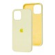Чохол для iPhone 12 mini Silicone Full жовтий/mellow yellow