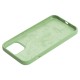 Чохол для iPhone 12 mini Silicone Full м'ятний / mint