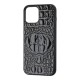 Чохол для iPhone 12 mini Reptile Croco чорний