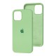 Чохол для iPhone 12 mini Silicone Full м'ятний / mint