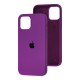Чохол для iPhone 12 mini Silicone Full фіолетовий / grape