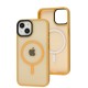 Чохол для iPhone 14 WAVE Matte Insane MagSafe orange