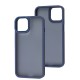 Чохол для iPhone 14 Metal Bezel синій