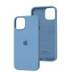 Чохол для iPhone 14 Silicone Full блакитний / cornflower