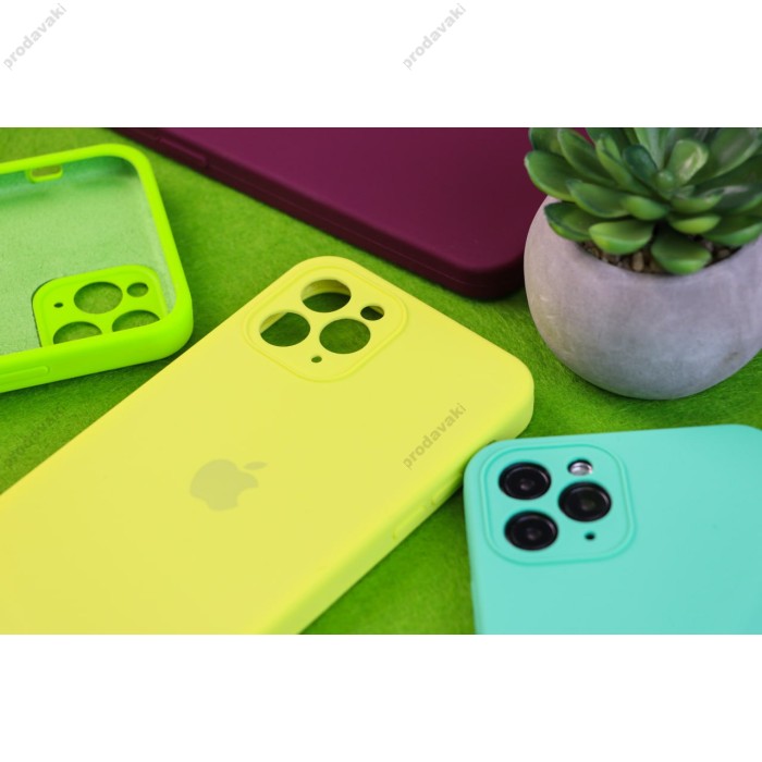 Чохол для iPhone 14 Square Full camera hot pink