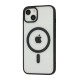 Чохол для iPhone 14 Color MagSafe чорний
