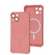 Чохол для iPhone 14 WAVE Silk Touch WXD MagSafe peach