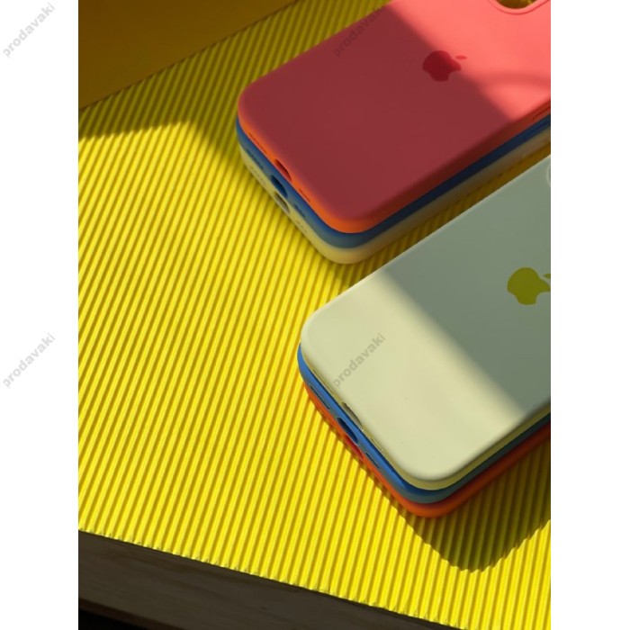 Чохол для iPhone 14 Pro Silicone Full сірий / lavender