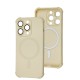 Чохол для iPhone 14 Pro WAVE Silk Touch WXD MagSafe white