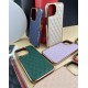 Чохол для iPhone 14 Pro Puloka leather case green