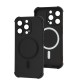 Чохол для iPhone 14 Pro WAVE Silk Touch WXD MagSafe black